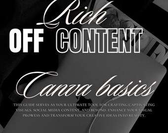 Canva Beginners Guide: Einfaches Digital Design Tutorial (Digitaler Download, Sofortvorlage