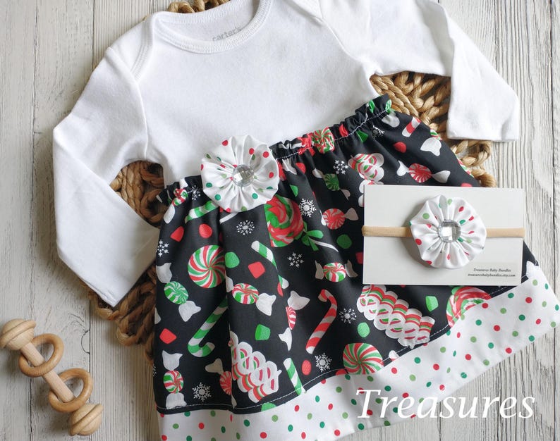 Baby Dress, Baby Girl Dress, Christmas Baby Dress, Baby Gift, Newborn Dress, Coming Home Outfit