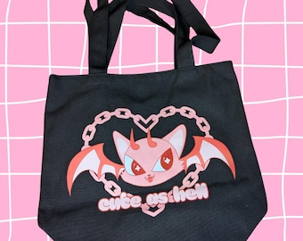 Cute as hell kawaii tote bag
