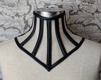 BESPOKE Sheer Posture Collar Neck Corset