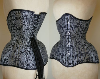 Brocade Bellecurve waist training Corset