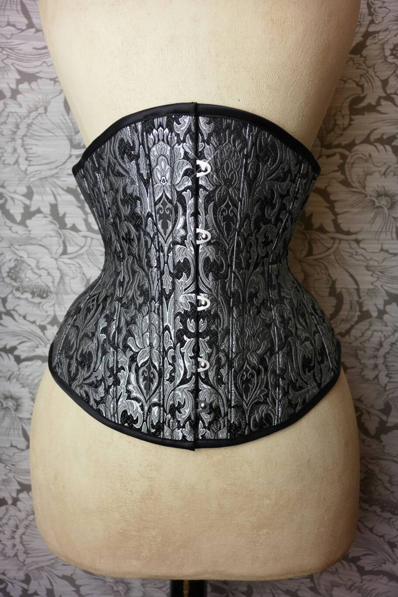 Litchfield Brocade Underbust Waist Training Corset main image 1