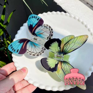 Butterfly Shaped Hair Clips with 8 Different Options