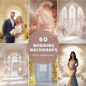 Digital backdrops, wedding floral photography backgrounds, maternity overlays, event overlays, high-resolution JPG files, Photoshop backdrop