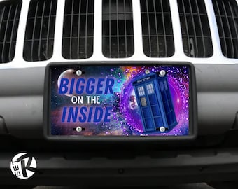 Doctor Who License Plate Frame - My Other Ride Is The TARDIS