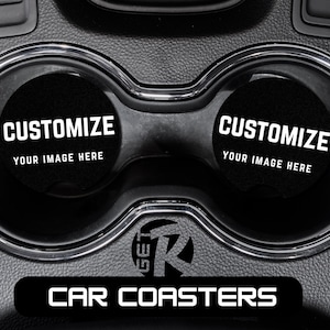 Customized Car Coasters