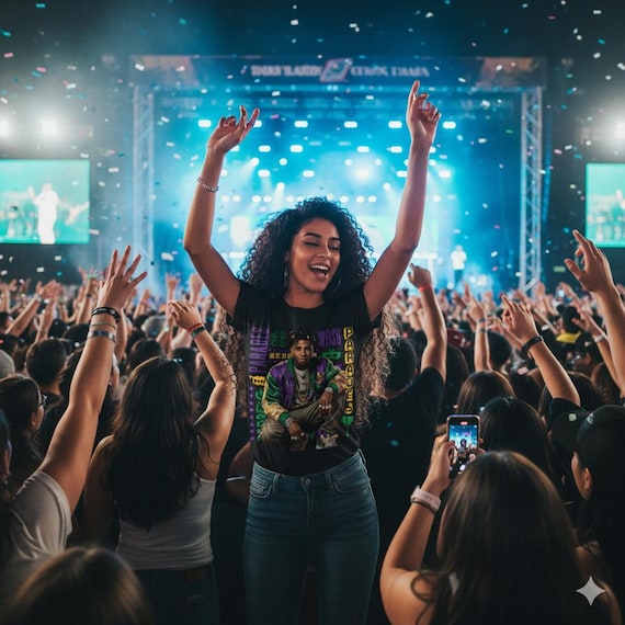 NBA YoungBoy Mardi Gras PNG, Sublimation Design, Hip Hop T-Shirt File, DTG, New Orleans Parade, Louisiana Crawfish, Digital Download