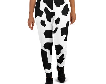 Cow Print Women's Joggers