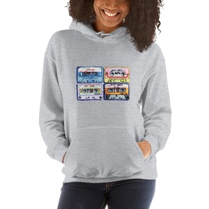 Cassette Tape graphic Women's Hoodie image 4