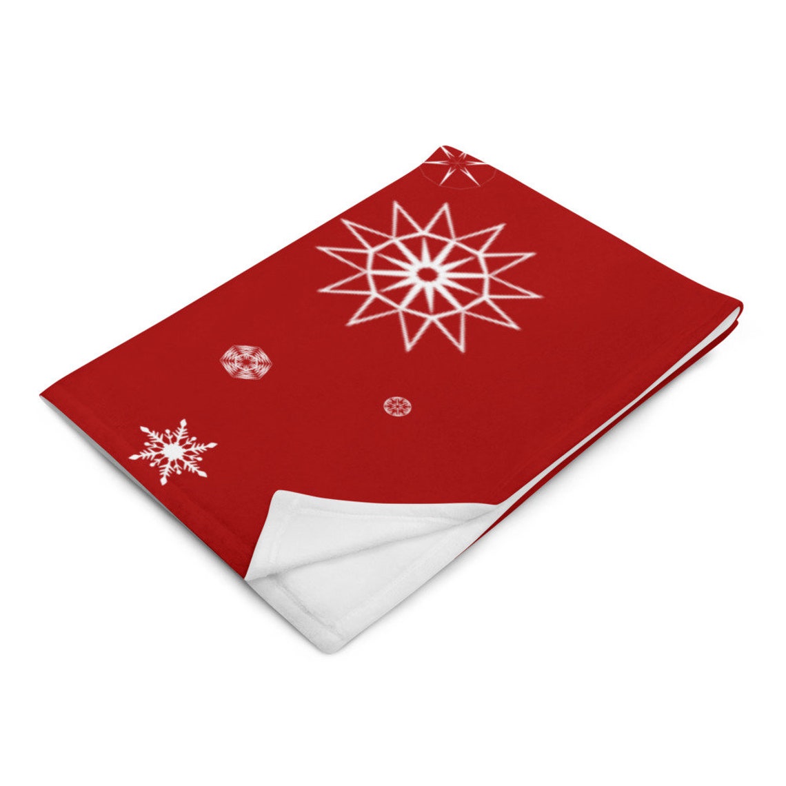 Holiday Throw Blanket, Merry Christmas Throw Blanket, Christmas Throw