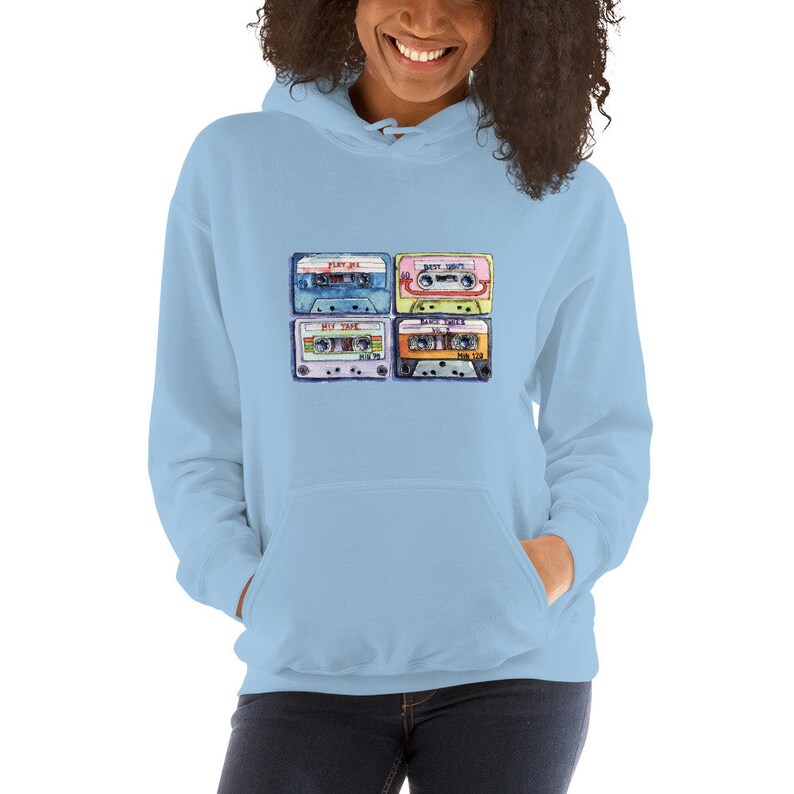 Cassette Tape graphic Women's Hoodie image 5