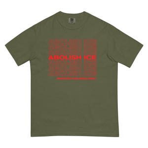 Abolish ICE Tshirt Comfort Colors Unisex, Immigrants Make America Great, Chinga La Migra, Pro Immimgration Shirt, Fuck ICE