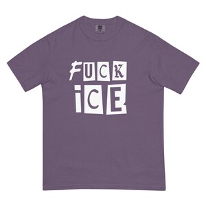 Fuck ICE Shirt, Abolish ICE, Anti ICE Protest Activist Tshirt - Comfort Colors