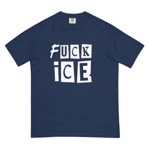 Fuck ICE Shirt, Abolish ICE, Anti ICE Protest Activist Tshirt - Comfort Colors
