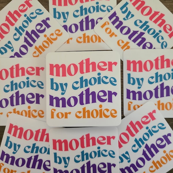 Mother By Choice Mother For Choice Sticker, Pro Choice Moms Sticker, Pro Choice Bumper Sticker, Pro Abortion Rights, Reproductive Rights
