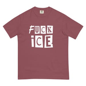 Fuck ICE Shirt, Abolish ICE, Anti ICE Protest Activist Tshirt - Comfort Colors