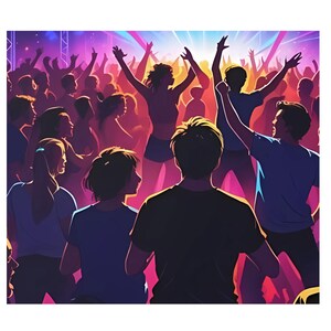 RAVE On - Neon Writing Pad for Bright Ideas - Colorful Planner and Rave Diary image 7