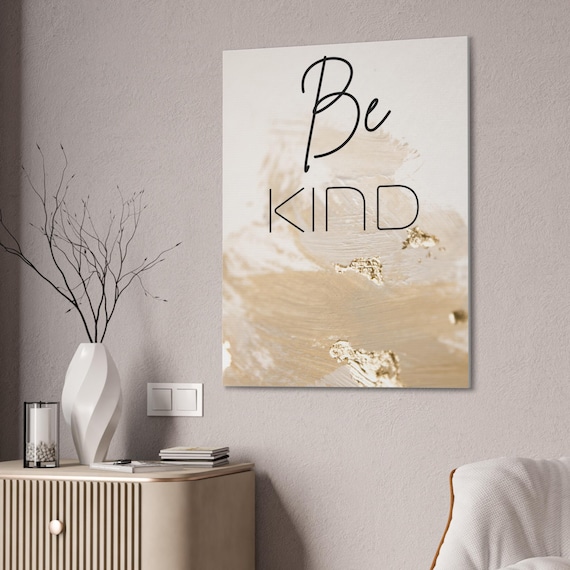 Spread Positivity at Home or School: Inspirational Quote Canvas for Your Gallery Wall