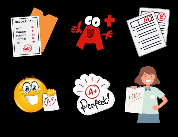 Get Straight A's with Our Grade-Themed Printable Images