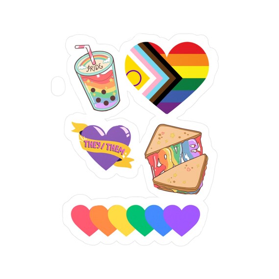Brighten Your Space with Colorful Vinyl Decals, LGBTQ Pride Stickers, and Cute Gift Ideas