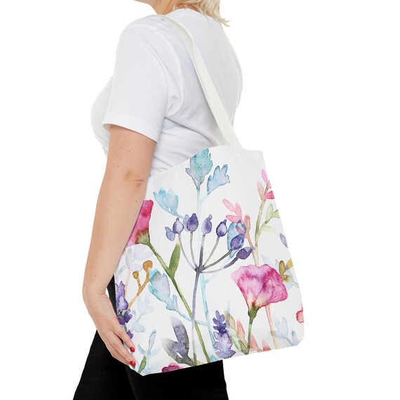 Elevate Your Style with this Floral Tote Bag - Ideal for Shopping, Travel, and Gifting
