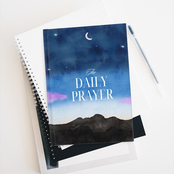 Colorful Prayer Book & Meditation Log to Find Peace and Reflection