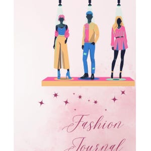 Dziennik mody – Spiral Beauty: artystyczny planer i stylowy notatnik dla projektantów mody zdjęcie 9