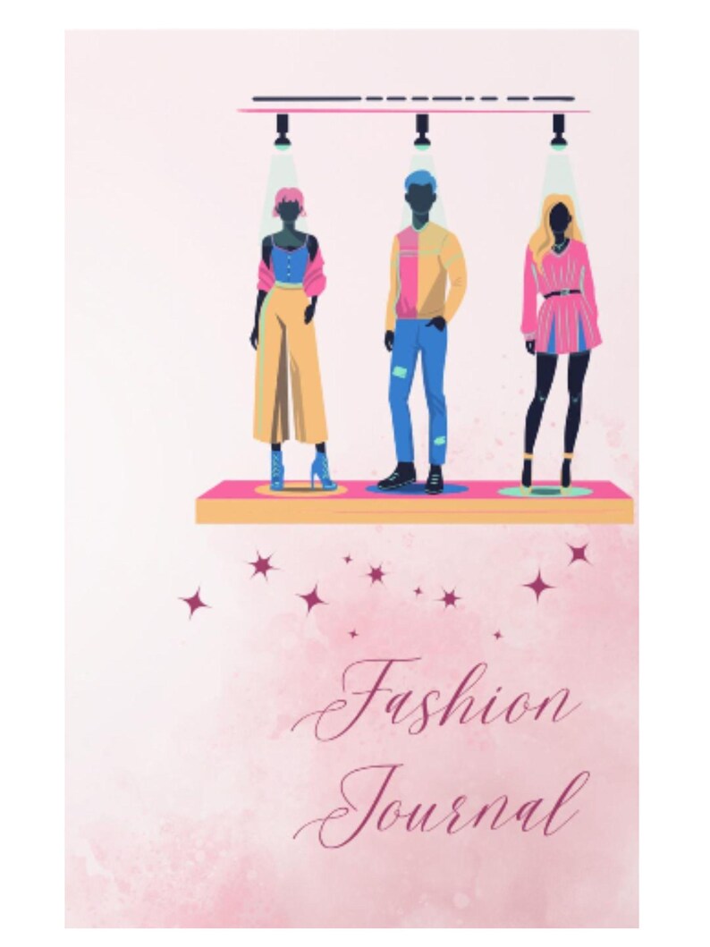 Dziennik mody – Spiral Beauty: artystyczny planer i stylowy notatnik dla projektantów mody zdjęcie 9