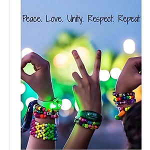 RAVE On - Neon Writing Pad for Bright Ideas - Colorful Planner and Rave Diary image 5