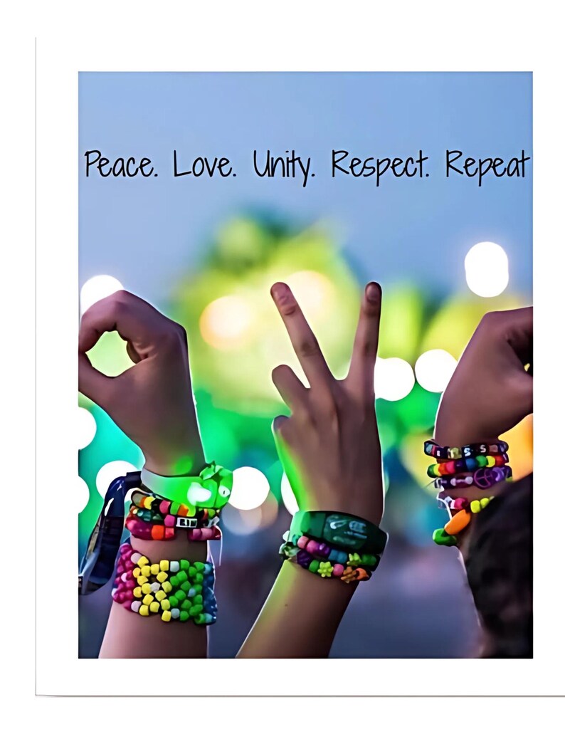 RAVE On - Neon Writing Pad for Bright Ideas - Colorful Planner and Rave Diary image 5