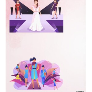 Dziennik mody – Spiral Beauty: artystyczny planer i stylowy notatnik dla projektantów mody zdjęcie 10