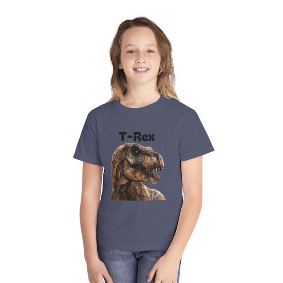 T-Rex Youth Tee: A Rawesome Gift for Kids Who Dig Dinos & Parties