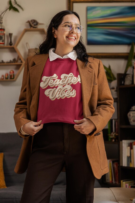 Get Back to School Ready with Teacher Vibes Sweatshirt, Classroom Ready Apparel