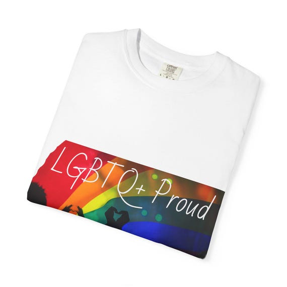 Wear Your Colors Proudly with this Rainbow Graphic Tee - Unisex Pride Apparel for All
