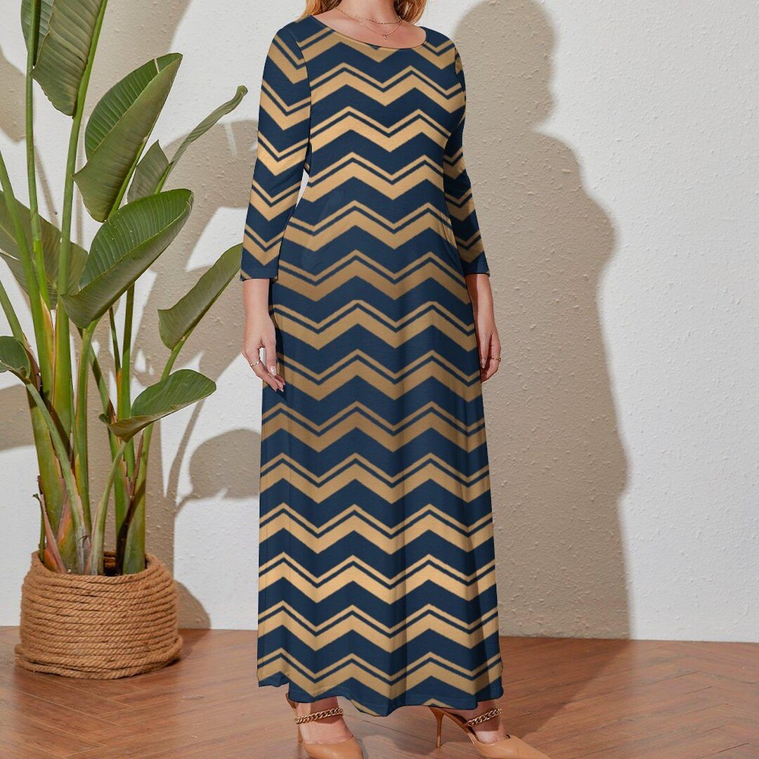 navy and gold plus size dress Gold Sequins V Back & Bow Plus Size Girls Dress 16.5 / Royal Blue