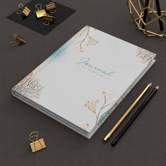 Elegant Floral Hardcover Journal - Perfect Gift for Nature Lovers & Writers