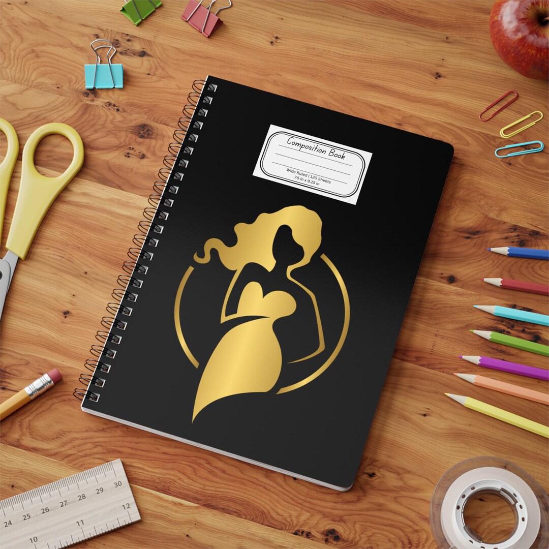 Luxe Gold Wirobound Notebook for Stylish Journaling and Gifting - A5 ...