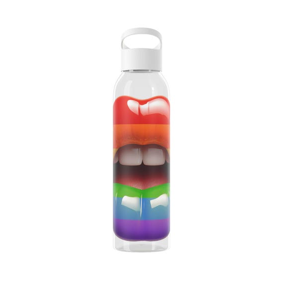 Quench Your Thirst in Style with our Colorful Rainbow Stainless Steel Flask - Eco-Friendly & Vibrant!