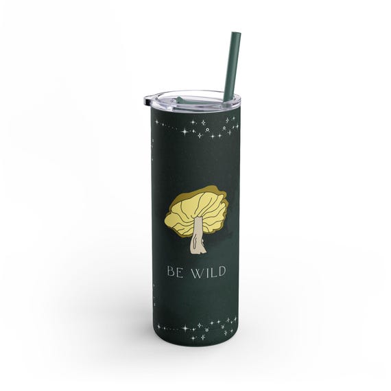 Gift of Wild Wanderlust - Be Wild Skinny Tumbler for Nature Lovers