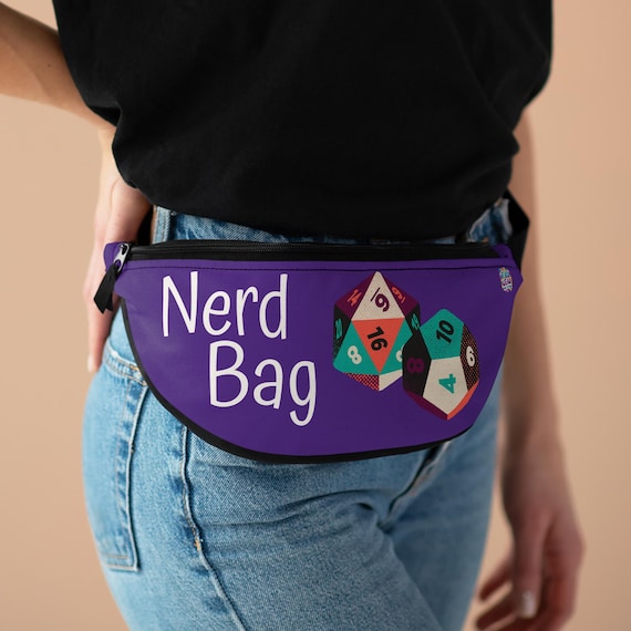 Nerd-tastic Hip Sack: Level Up Your Style at Conventions & Festivals!