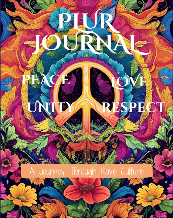 Embrace PLUR Values with this Daily Reflection Book - Perfect for Ravers!