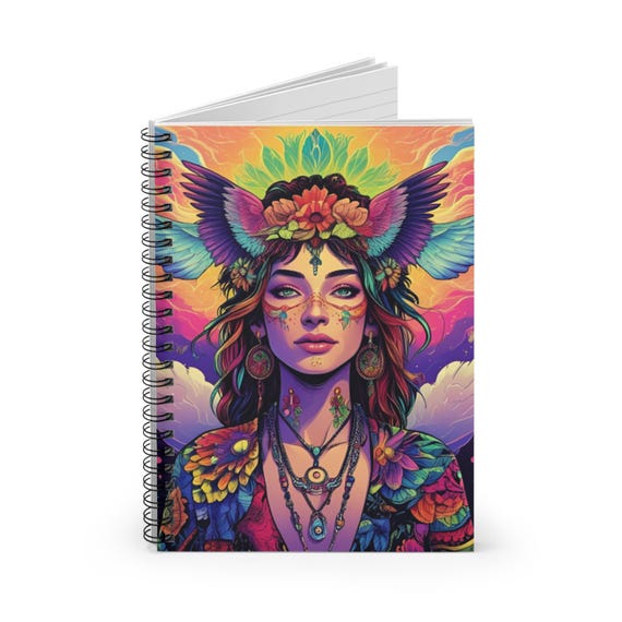 Whimsical Bohemian Notebook: Perfect for the Free Spirit in You!