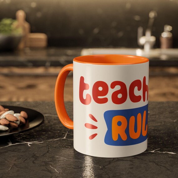 Teacher Appreciation Mugs: Bright, Fun Gifts for Back to School