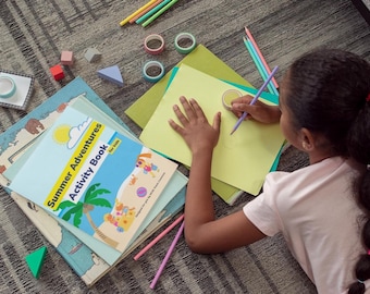 Kids Summer Activity Book: Fun Journal for Ages 5-12