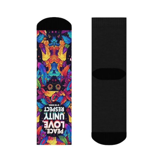 Express Yourself with Colorful Crew Socks - Fun Fashion for Gifting and Everyday Wear