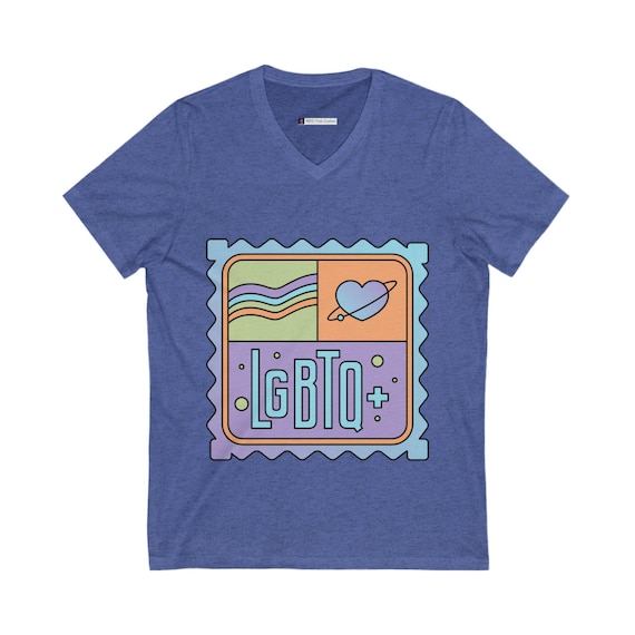 Essential Unisex V-Neck Tee for Everyday Comfort