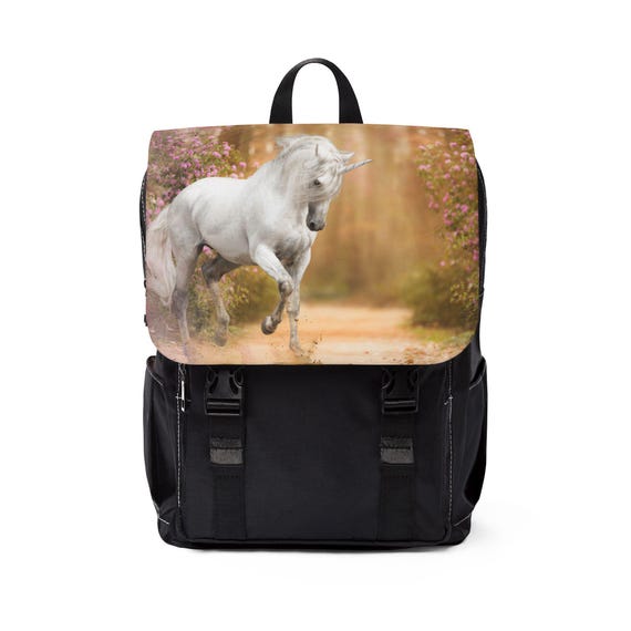 Enchanting Unicorn Shoulder Bag | Versatile Unisex Backpack for School, Travel & More