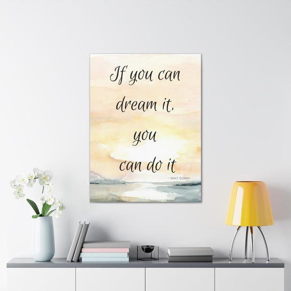 Elevate Your Space with Dream Big Decor: Inspirational Wall Art for Home, Class and Office