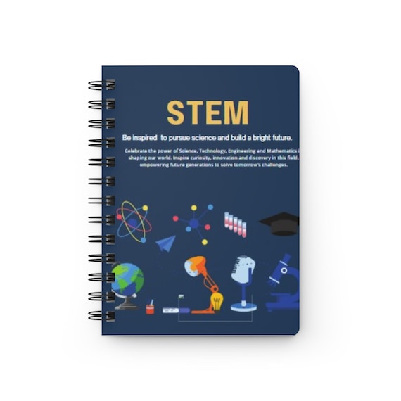 Boost Your Learning Experience with Our STEM Inspired Spiral Bound Journal - A Must-Have Study Companion!