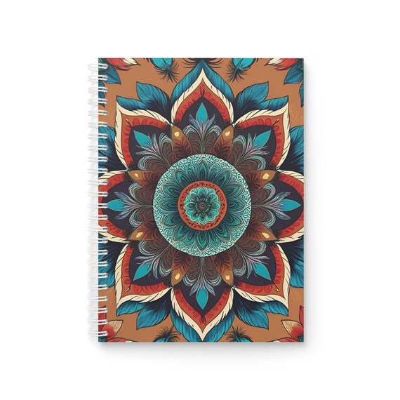 Boho Spiral Journal for Creative Souls - Ideal Sketchbook, Thoughtful Gift for Creatives
